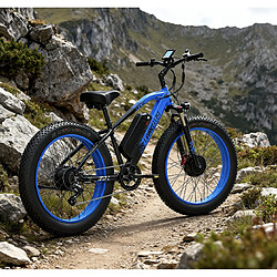 Avis Vélo électrique - LANKELEISI MG740 PLUS - Autonomie 120km - Double moteur 2000W - SUMSUNG batterie 48V 20Ah - Vitesse 48 km/h