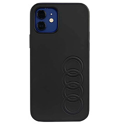 Audi Coque pour iPhone 11 Pro Série Synthetic Leather Antichoc Noir