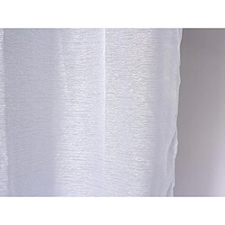 Voilage Sablé grande hauteur Blanc 140 x 280 cm - Enjoy Home pas cher