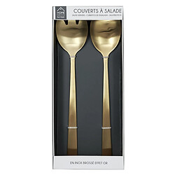 Paris Prix Couverts à Salade Inox Sonat 21cm Or