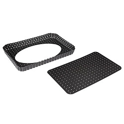 Five Simply Smart Moule Rectangulaire en Métal Amovible 31cm Gris