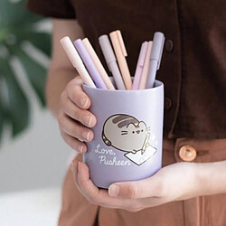 Pusheen Pot à Crayons en Céramique avec Décor Lettre Élégant Violet pas cher