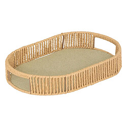 Acheter Atmosphera Lot de 3 Plateaux Ovales Ali 39cm Naturel