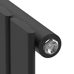 Acheter Helloshop26 Radiateur à panneau design plat 616 watts acier 60 x 80 cm noir 03_0010457