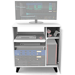 Avis Modular Side Rack White Glorious DJ