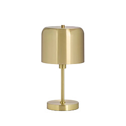 Alexandra House Living Lampe de table en métal doré, diamètre 20 x 40