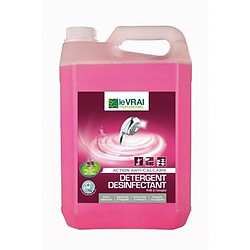 Détergent Désinfectant Sanitaires - Lot de 3 Colis de 4 Bidons 5L - Action Pin