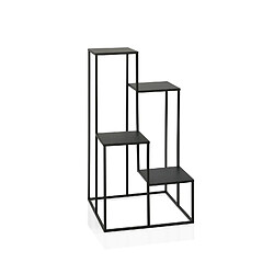 Alexandra House Living Support pour plantes en métal noir 40 x 40 x 77