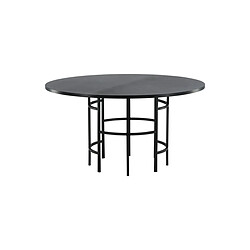 Acheter Paris Prix Table à Manger Ronde Copenhagen 140cm Noir