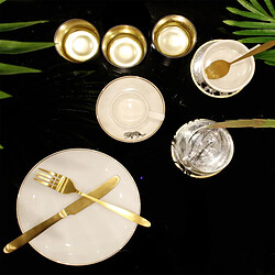 Avis Paris Prix Lot de 6 Assiettes à Dessert Liseré 20cm Blanc