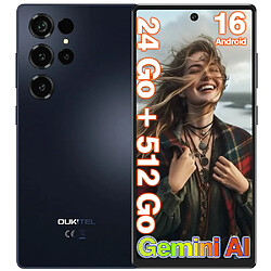 OUKITEL C66 Smartphone 6,73" Android 16 Téléphone - 24Go+512Go 5000mAh 120Hz 64MP