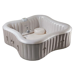 Spa gonflable Élite Plus trèfle Bulles 4 places + Accessoires offerts - Infinite Spa