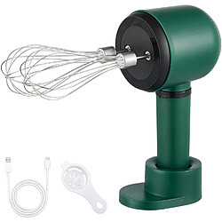 Vendos85 Batteur Électrique Sans Fil 3 Vitesses vert