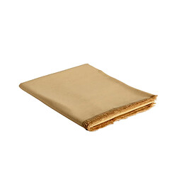 Alexandra House Living Nappe beige à franges 140 x 200 cm