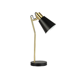 Alexandra House Living Lampe de table en métal noir 22 x 14 x 45