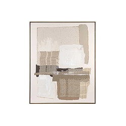 Alexandra House Living Peinture abstraite de la Barbade, 80 x 100 cm 