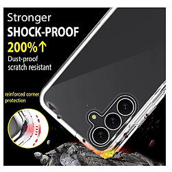 Avis Htdmobiles Coque 360° avec film écran Samsung Galaxy S25 FE / S26 FE 5G - Transparent