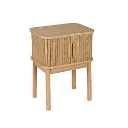 Alexandra House Living Table de chevet en frêne 40 x 30 x 54 cm
