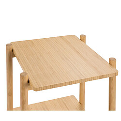 Alexandra House Living Étagère en bambou 3E 34 x 35 x 87 cm