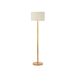 Alexandra House Living Lampadaire en bois et lin
