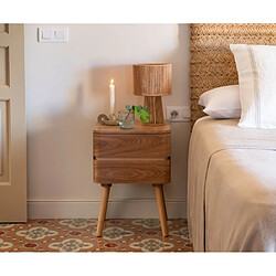 Alexandra House Living Lampe de table en corde de papier