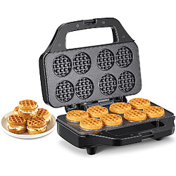 Vendos85 Mini-Gaufrier Compact – 750?W, 8 Mini-Gaufres