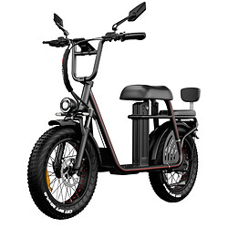DrVetion ET20 adulte Vélo Electrique - Moteur 1000W - Batterie Samsung 15 Ah - Autonomie 100km - vitesse max 50 km/h - NFC