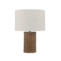 Alexandra House Living Lampe Karibu Rotin/Lin 39X55Cm