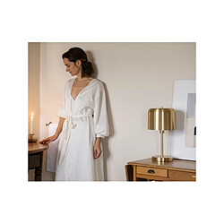 Alexandra House Living Lampe de table en métal doré, diamètre 20 x 40