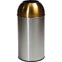 Poubelle Collecteur Push Inox 40L - Probbax