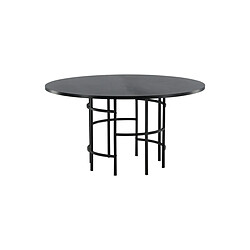 Avis Paris Prix Table à Manger Ronde Copenhagen 140cm Noir