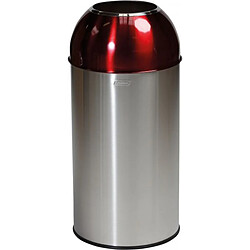 Poubelle Collecteur Push Inox 40L - Probbax