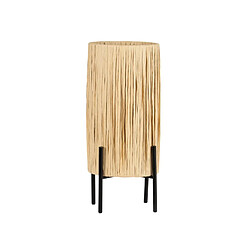 Alexandra House Living Lampe de chevet en papier, diamètre 18 x 38