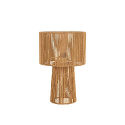 Alexandra House Living Lampe de table en corde de papier