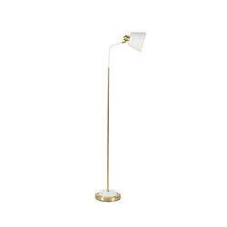 Alexandra House Living Lampadaire en métal blanc 46X25X158
