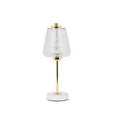 Alexandra House Living Lampe Elizabeth Vigne/Or Diamètre 15x42