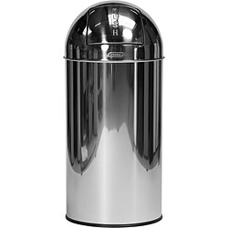 Poubele Push Inox Miroir 40 Litres - Probbax