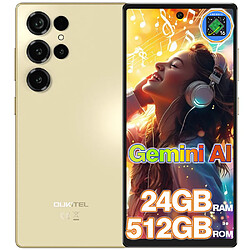 OUKITEL C66 Smartphone 6,73" Android 16 Téléphone - 24Go+512Go 5000mAh 120Hz 64MP