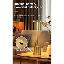 Acheter Lampe Led à poser en Métal, Intensité Variable Tactile, Rechargeable
