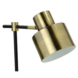 Alexandra House Living Lampe en laiton/noir 26 x 16 x 45