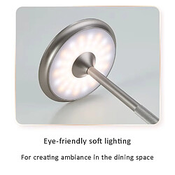 Acheter Lampe Led Tactile à poser, Aluminium brossé, Intensité Variable, Rechargeable USB