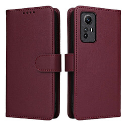 Flip Étui Pour Xiaomi Redmi Note 12S 4G Portefeuille Conception détachable Couverture rabotant Chargement sans fil Blocage RFID Rouge Flip Étui Pour Xiaomi Redmi Note 12S 4G Portefeuille Conception détachable Couverture rabotant Chargement sans fil Blocage RFID GANGXUN Rouge