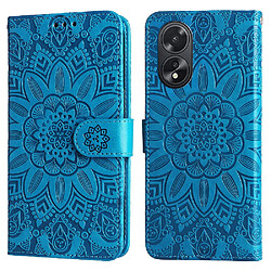 Étui Pour OPPO A18 4G Fentes pour cartes Cuir Flip Housse de protection Bleu Étui Pour OPPO A18 4G Fentes pour cartes Cuir Flip Housse de protection GANGXUN Bleu