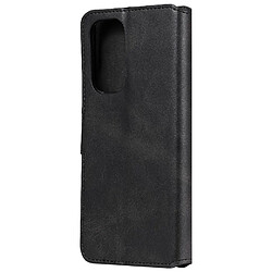 Avis Flip Étui Pour OnePlus 9 Découpes précises Fentes pour cartes Couverture rabotant Fermeture magnétique Noir