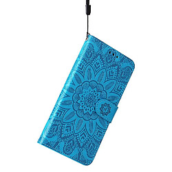 Acheter Étui Pour Honor X9B Housse de protection Flip Fentes pour cartes Cuir Bleu