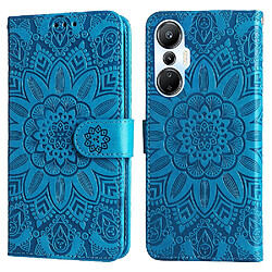 Étui Pour INFINIX HOT 20S Fentes pour cartes Housse de protection Cuir Flip Bleu Étui Pour INFINIX HOT 20S Fentes pour cartes Housse de protection Cuir Flip GANGXUN Bleu