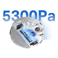 Aspirateur Robot TP-Link Tapo RV30 Max Plus 5300Pa 2600 mAh Blanc avec Serpillière pas cher
