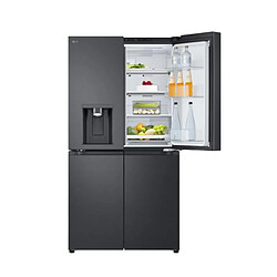 Avis Réfrigérateur américain 91cm 645l total no-frost noir acier - GMF960EV4E - LG