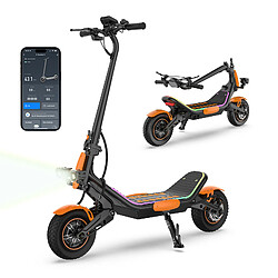 TOFUN Trottinette électrique pour adultes, Vitesse max 70 km/h, Autonomie max 85 km, Pneus Tout-terrain Gonflables 12 Pouces, Charge max 150 kg, Moteurs Doubles 1500W x2, Frein E-ABS et Double Disque, Pliable