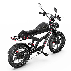 Vélo Électrique DUOTTS F20 - Moteur 1000W - Autonomie 140km (52V 27Ah) - Vitesse 40km/h - Freins Disque Hydraulique - Suspension Complète
